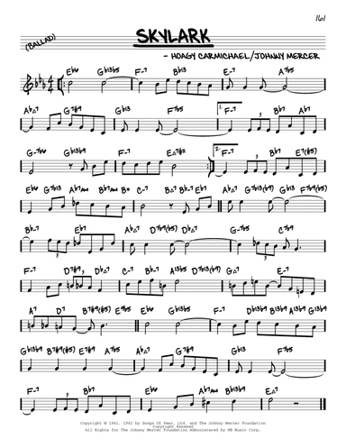 Skylark (arr. David Hazeltine)