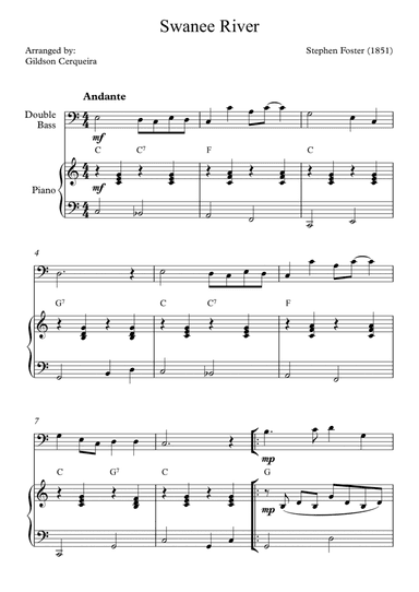 Swanee River (Old Folks at Home)