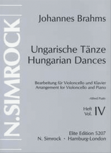 Hungarian Dances Vol. 4
