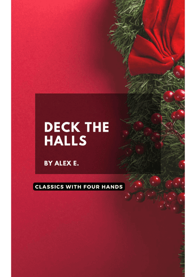Deck the Halls (Piano 4 Hands)