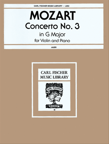 Concerto No. 3 in G Major