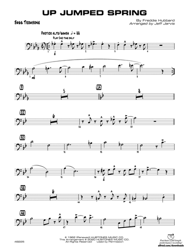 Up Jumped Spring: Bass Trombone
