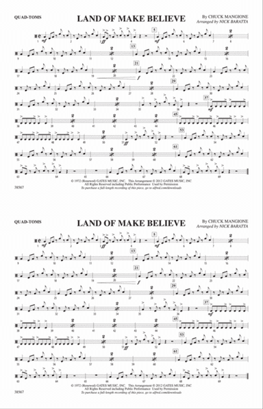 Land of Make Believe: Quad-Toms