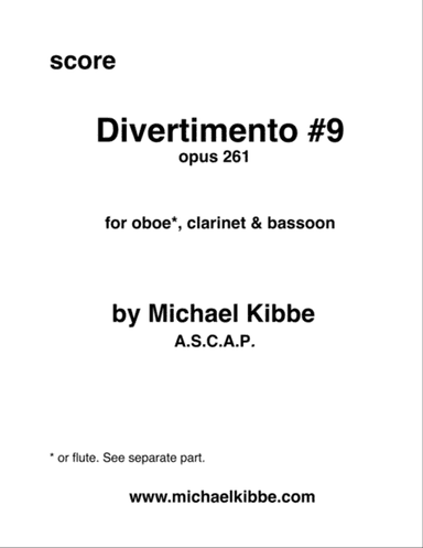 Divertimento #9, opus 261