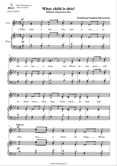 What child is this? (Duet) (F minor)