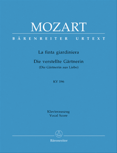 La finta giardiniera - Die verstellte Gartnerin KV 196