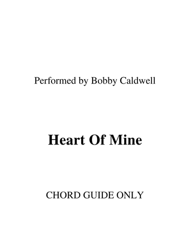 Heart Of Mine