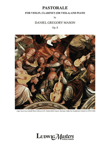 Pastorale, Op. 8 for Violin, Clarinet (or Viola), and Piano