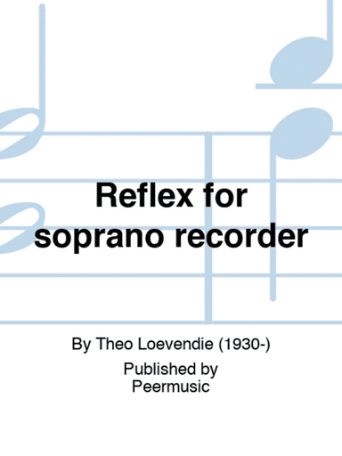 Reflex for soprano recorder