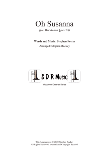 Oh Susanna for Woodwind Quartet