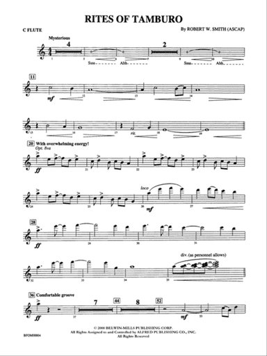 Rites of Tamburo: Flute