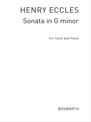 Sonata In G Minor For Cello And Piano