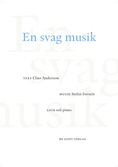 En svag musik