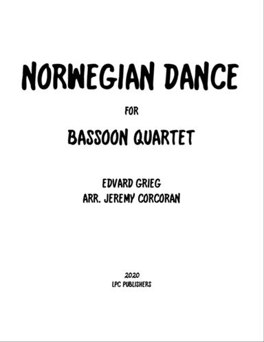 Norwegian Dance for Bassoon Quartet