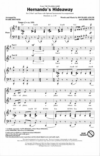 Hernando's Hideaway (arr. Mark Brymer)