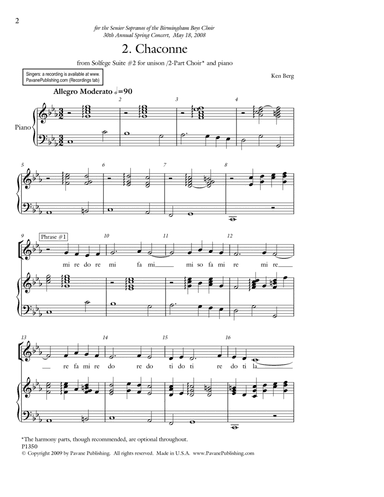 Chaconne (from "solfege Suite 2")