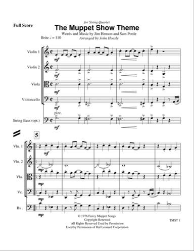 The Muppet Show Theme