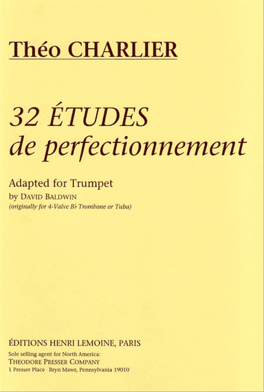 32 Etudes De Perfectionnement