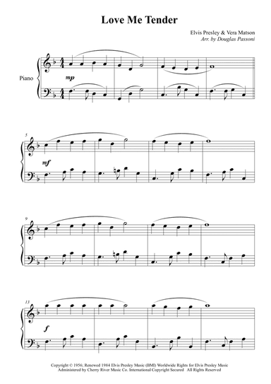 Love Me Tender