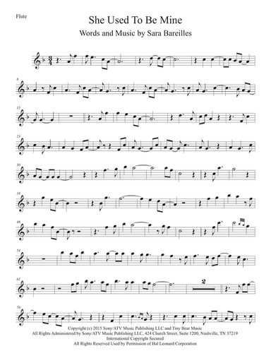 She Used To Be Mine from WAITRESS THE MUSICAL