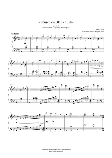 op3 no11 - Pensée en Bleu et Lila