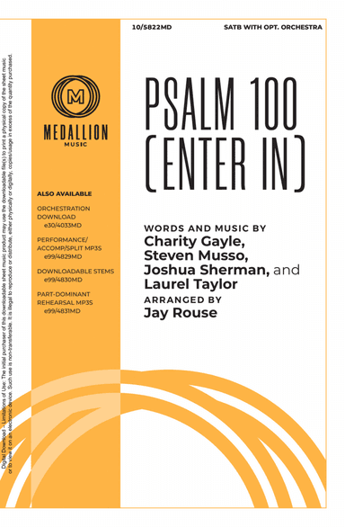 Psalm 100 (Enter In)