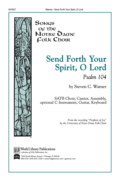 Send Forth Your Spirit O Lord, Ps 104