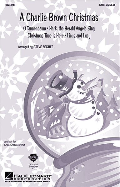 A Charlie Brown Christmas (Medley) - ShowTrax CD