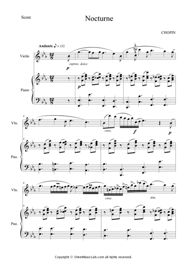 Nocturne No.2 in E flat, Op.9 No.2