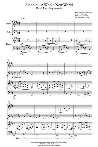 A Whole New World (from 'Aladdin')