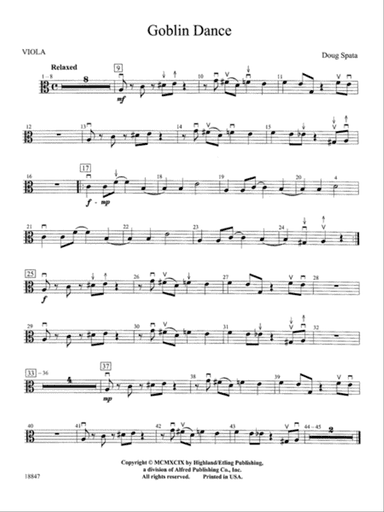 Goblin Dance: Viola