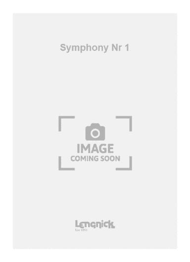 Symphony Nr 1
