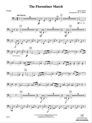 The Florentiner March: Tuba