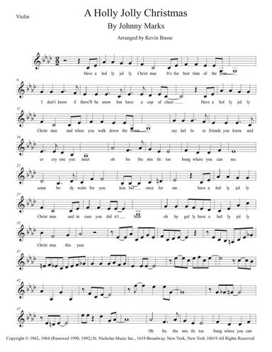 A Holly Jolly Christmas