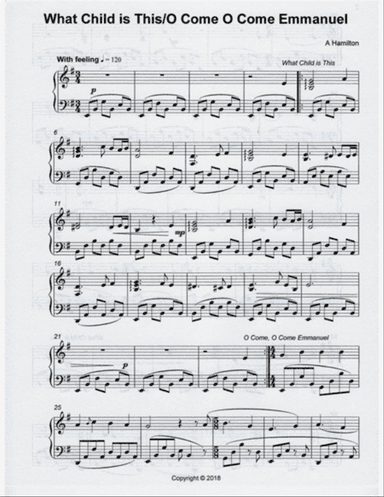 What Child is This/O Come, O Come Emmanuel