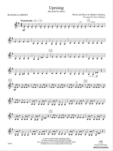 Uprising: B-flat Bass Clarinet
