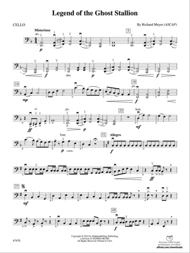Legend of the Ghost Stallion: Cello
