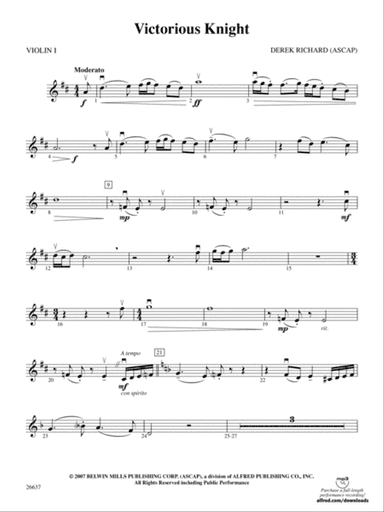 Victorious Knight: 1st Violin