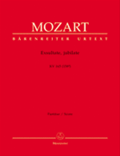 Exsultate, jubilate K. 165 (158a)