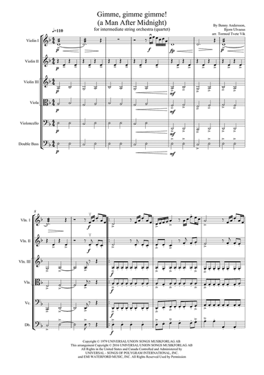 Gimme! Gimme! Gimme! (a Man After Midnight)