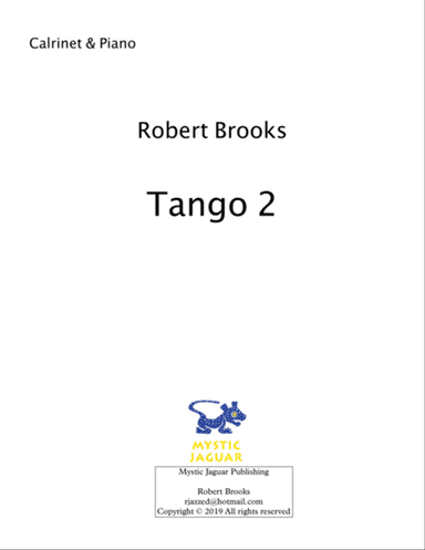 Tango 2 for Clarinet & Piano