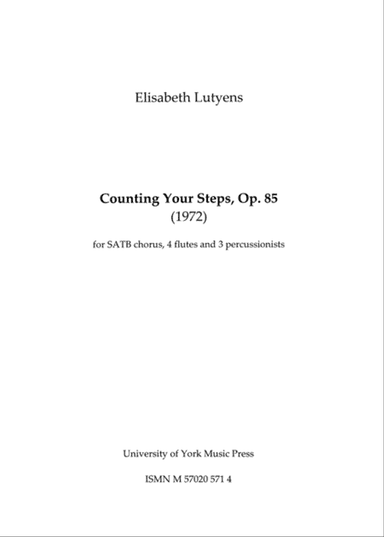 Counting Your Steps Op.85