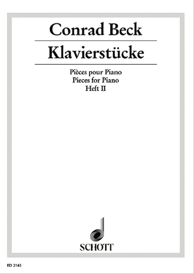 Pieces for Piano