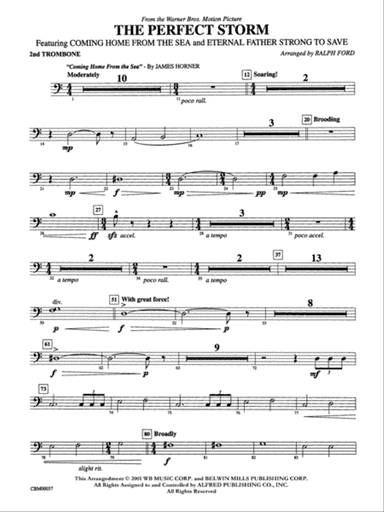 The Perfect Storm (from the Warner Bros. Motion Picture): 2nd Trombone