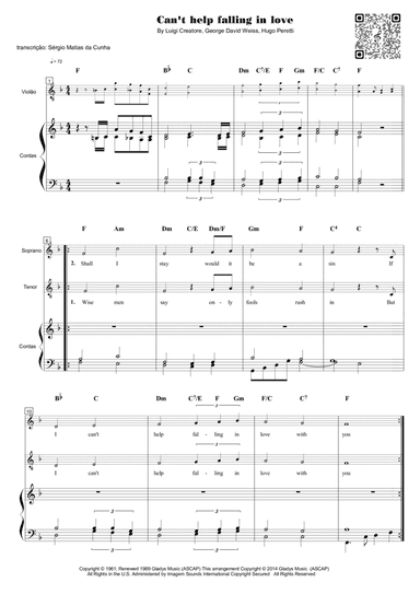 Can't Help Falling In Love