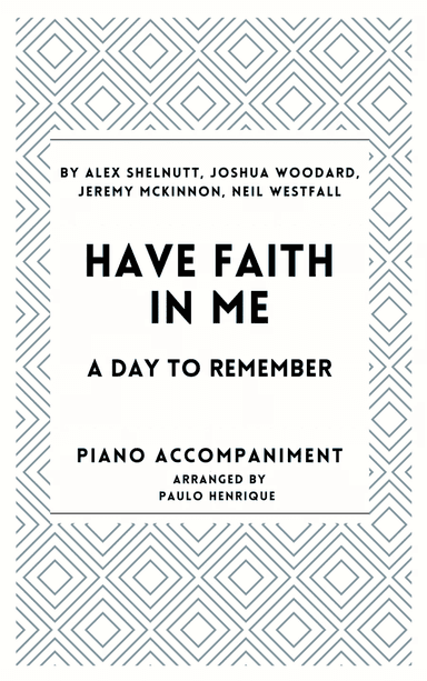 Have Faith In Me