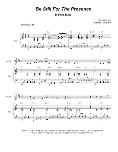 Be Still For The Presence