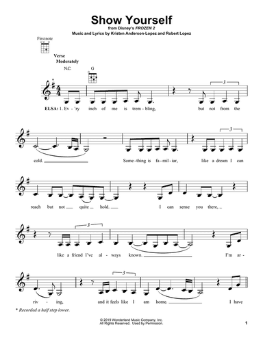 Show Yourself (from Disney's Frozen 2)