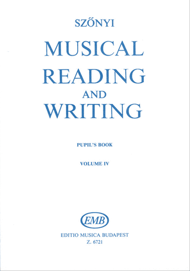 Musical Reading and Writing