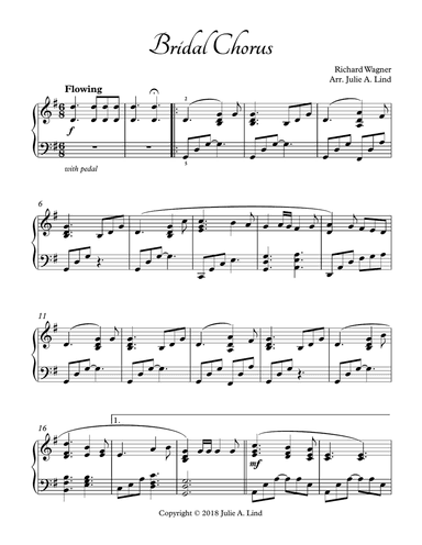 Bridal Chorus: Wedding Processional